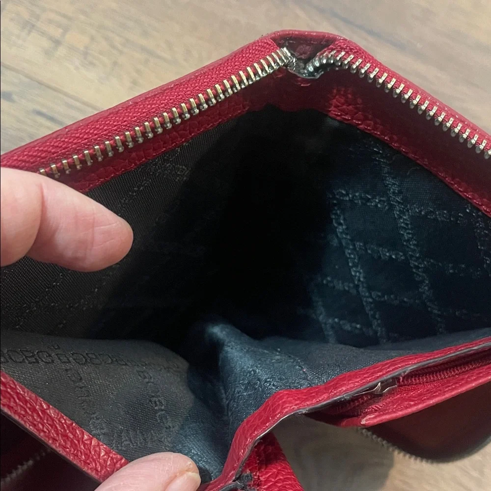 BCBGMaxmaria Leather Wristlet Wallet